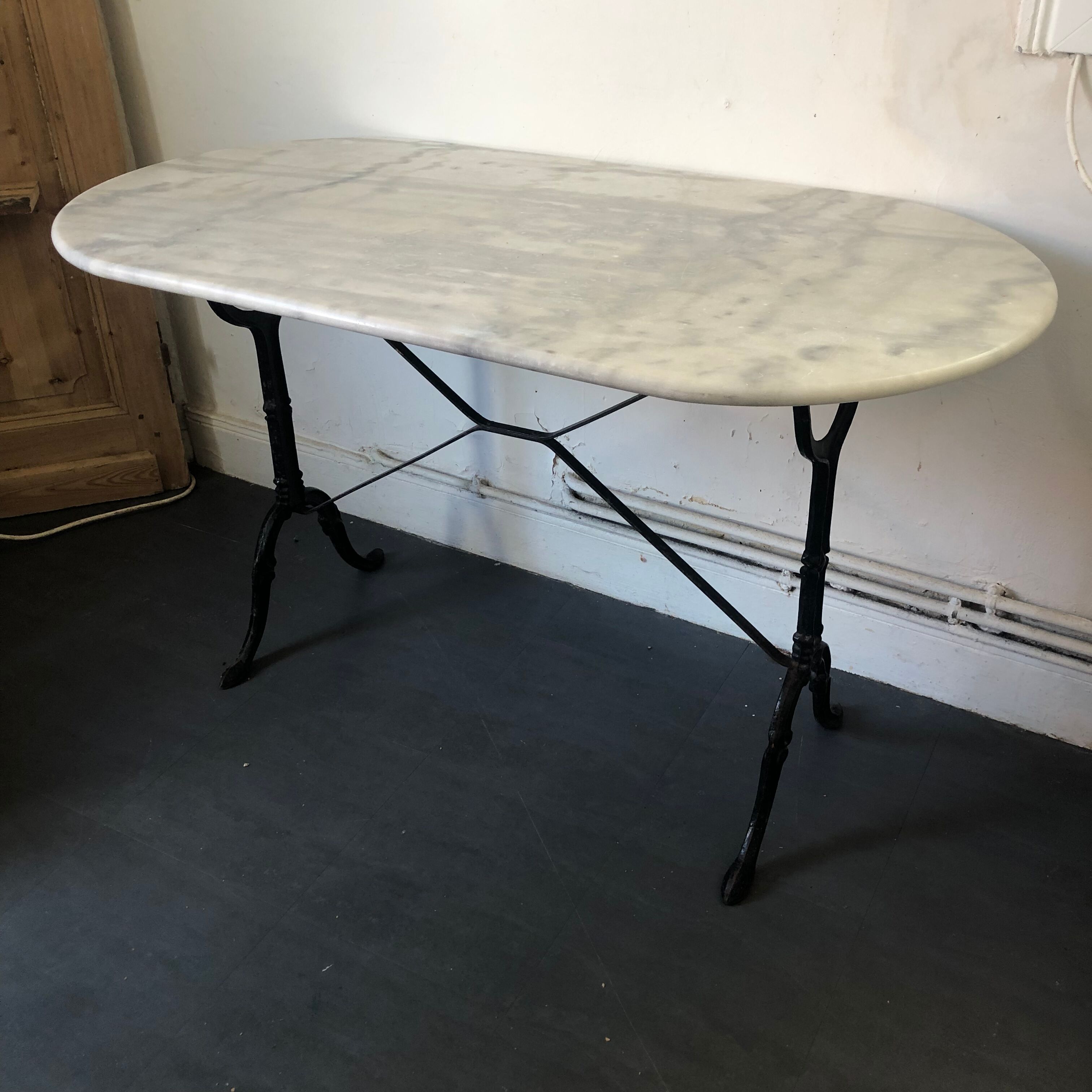 Marble bistro table