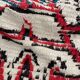 Tapis berbere Azilal vintage rouge