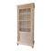 Antique glass-fronted cabinet with crossbars / display cabinet