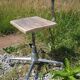 Chaise d'atelier industrielle