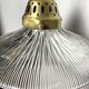 1950s glass pendant light