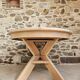 Table ronde orme style Pierre Chapo