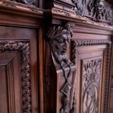 Buffet sculpté, France, vers 1880.