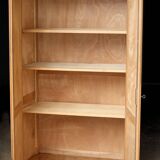 Parisian administrative cabinet from the 1950s. Blond oak.