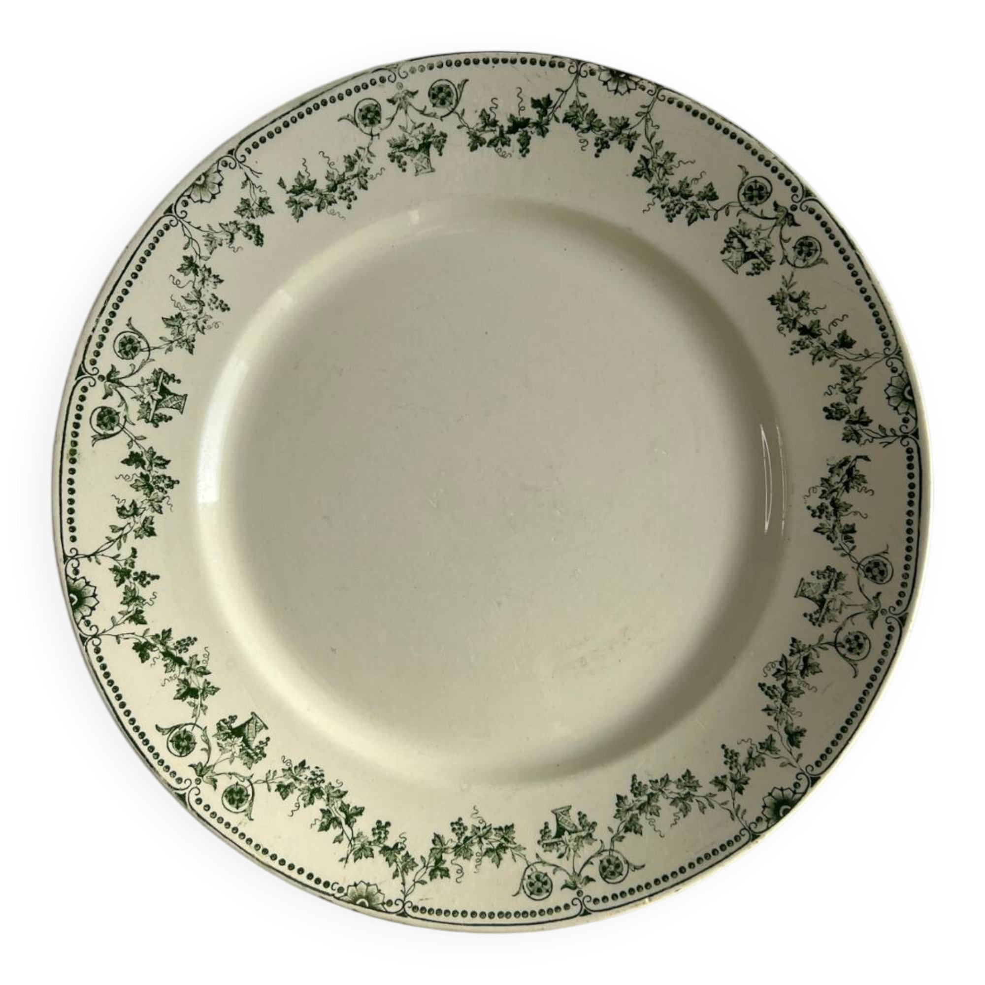 Assiette Badonviller, collection Champagne