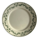 Assiette Badonviller, collection Champagne