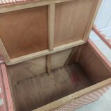 Banc coffre enfant en scoubidou