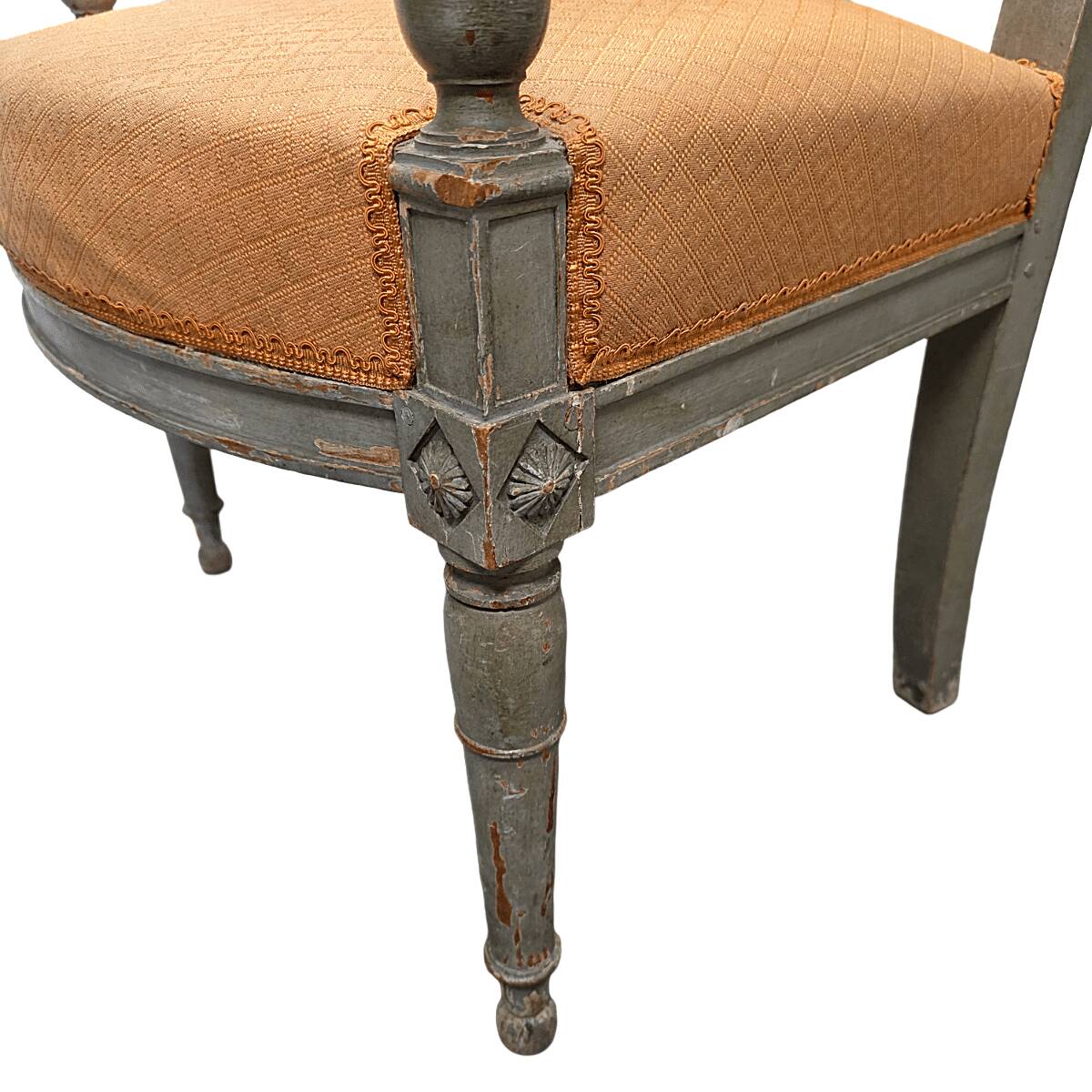 Antique French Louis XVI Armchair, late 1700s