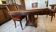 Table marqueterie et sculpture