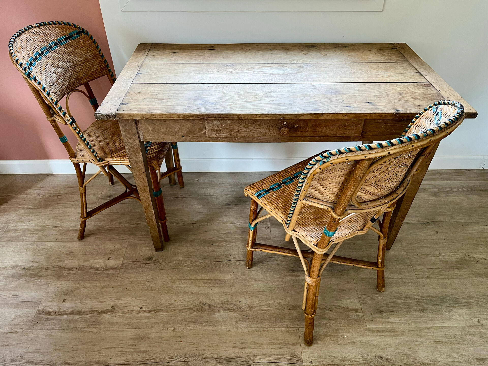 Oak farmhouse table