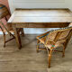 Oak farmhouse table