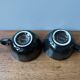 Lot de 2 tasses à café de bar vintage leveille mabit Paris noir rose v