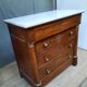 Commode empire à demi colonne