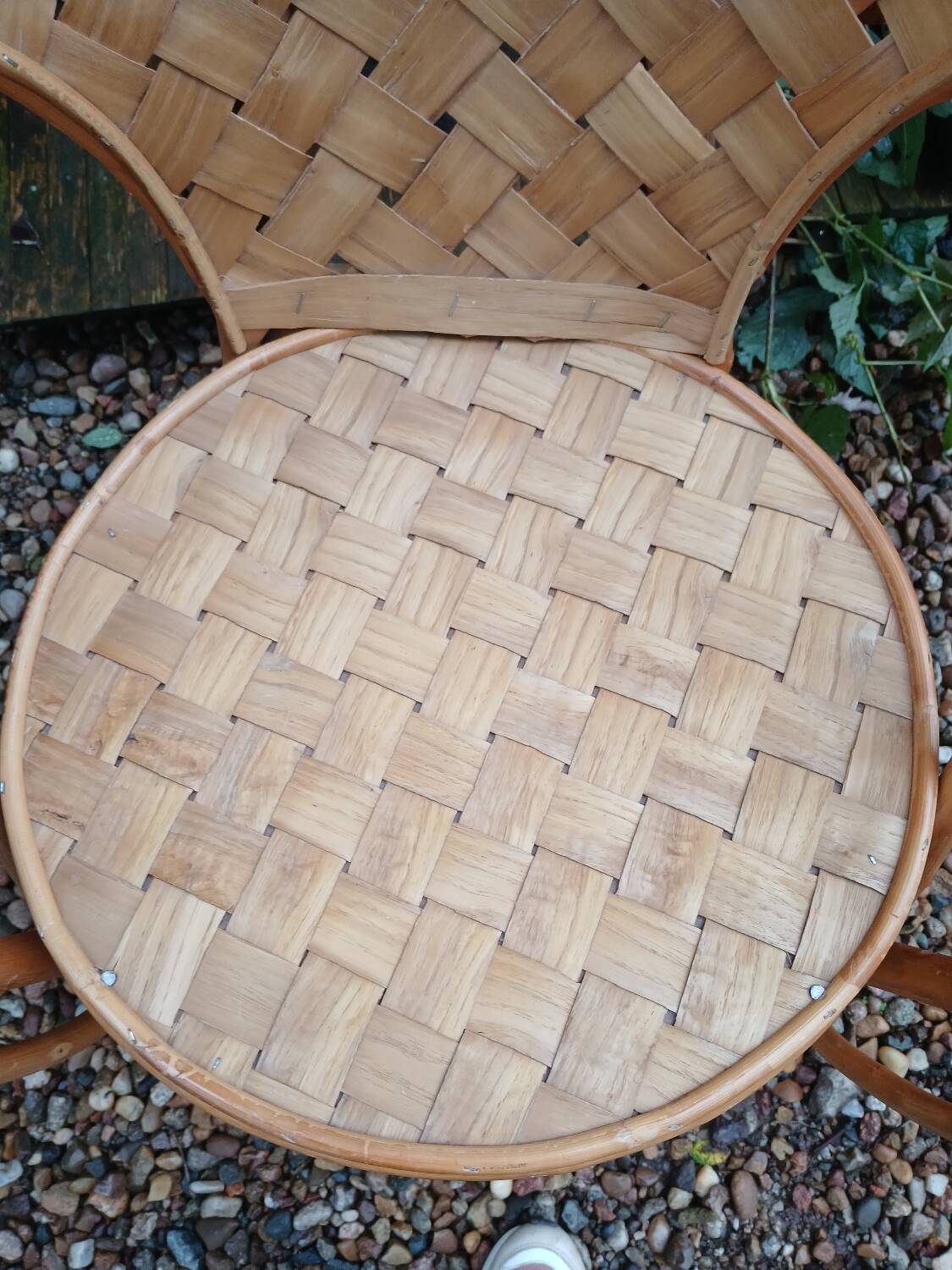 Chestnut armchair, 1960