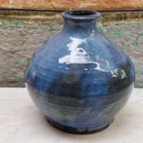 Vintage glazed ceramic vase Signed Z Karbowski