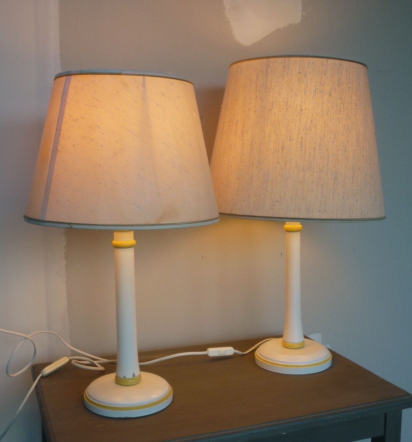 Paire de lampes à poser