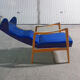 Fauteuil inclinable chaise longue lounge chair années 50 style kofod larsen  Sven Ivar Dysthe
