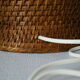Vintage braided rattan lamp foot 60