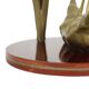 Vintage heron bird statue sculpture brass mid century 31cm