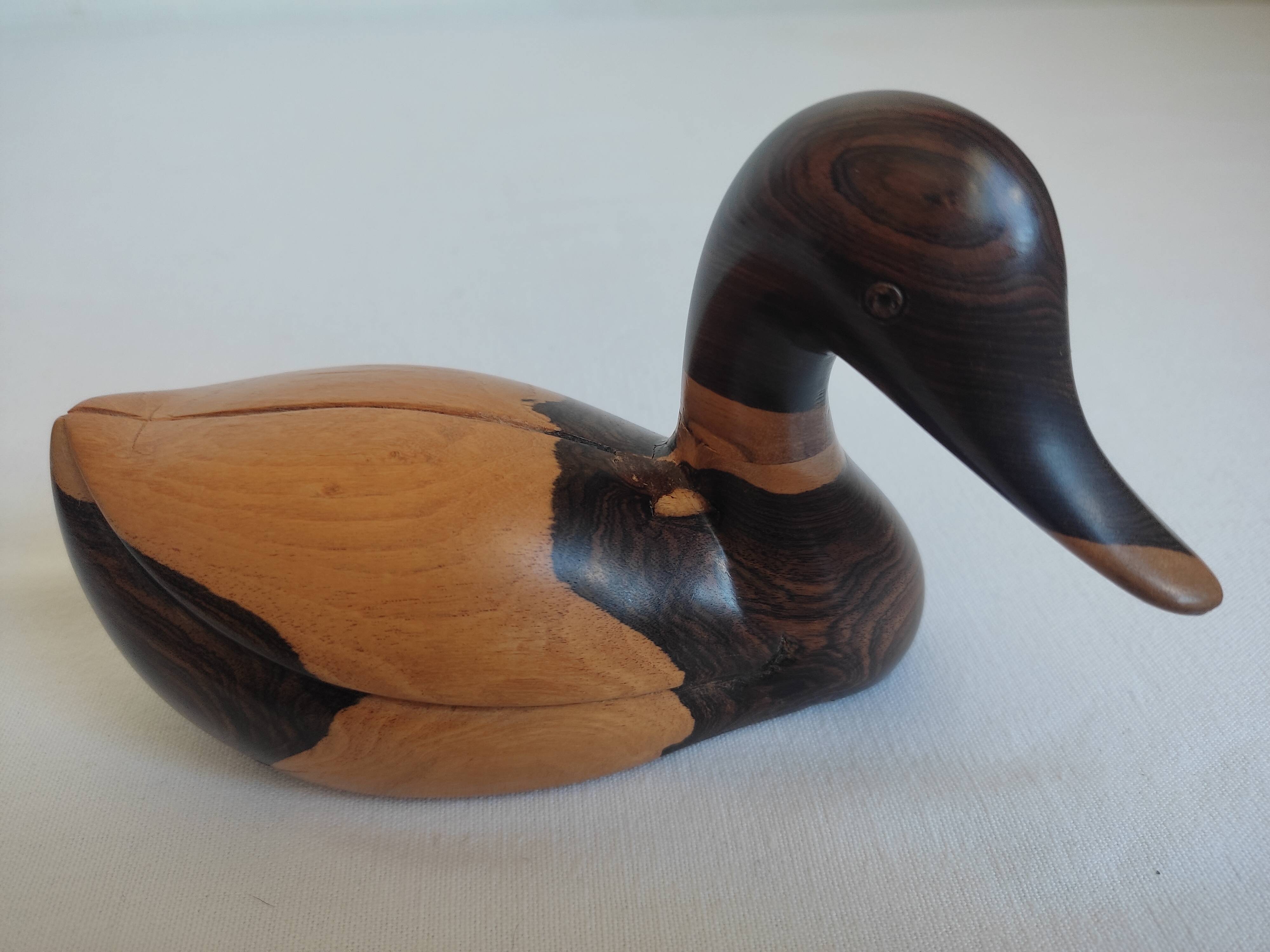 Wooden duck