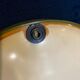 Miroir mural rond vintage vert citron