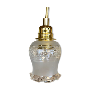 Suspension verre transparent