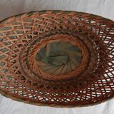 4 vintage wicker baskets
