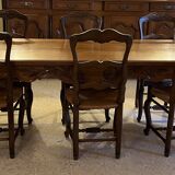 Dining room table and 6 chairs