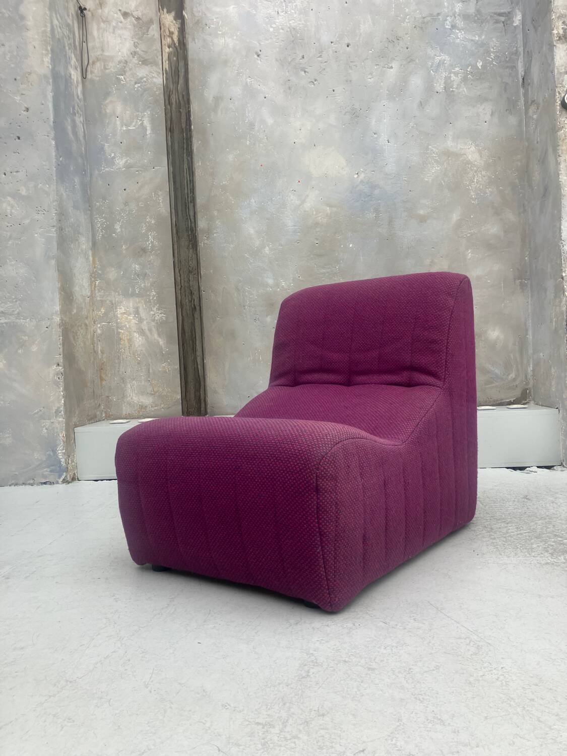 Fauteuil chauffeuse vintage 1970
