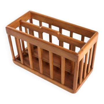 Porte-revues en bois - vintage