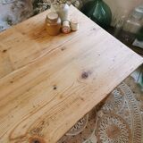 Table, desk with turned feet