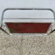 Coat rack, cloakroom, in chromed brass, 20s 30s