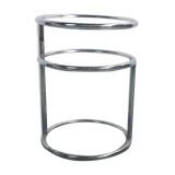 3-storey glass side table