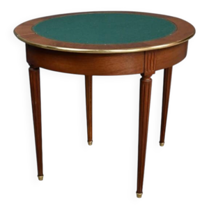 Table à jeux demi-lune - xvi