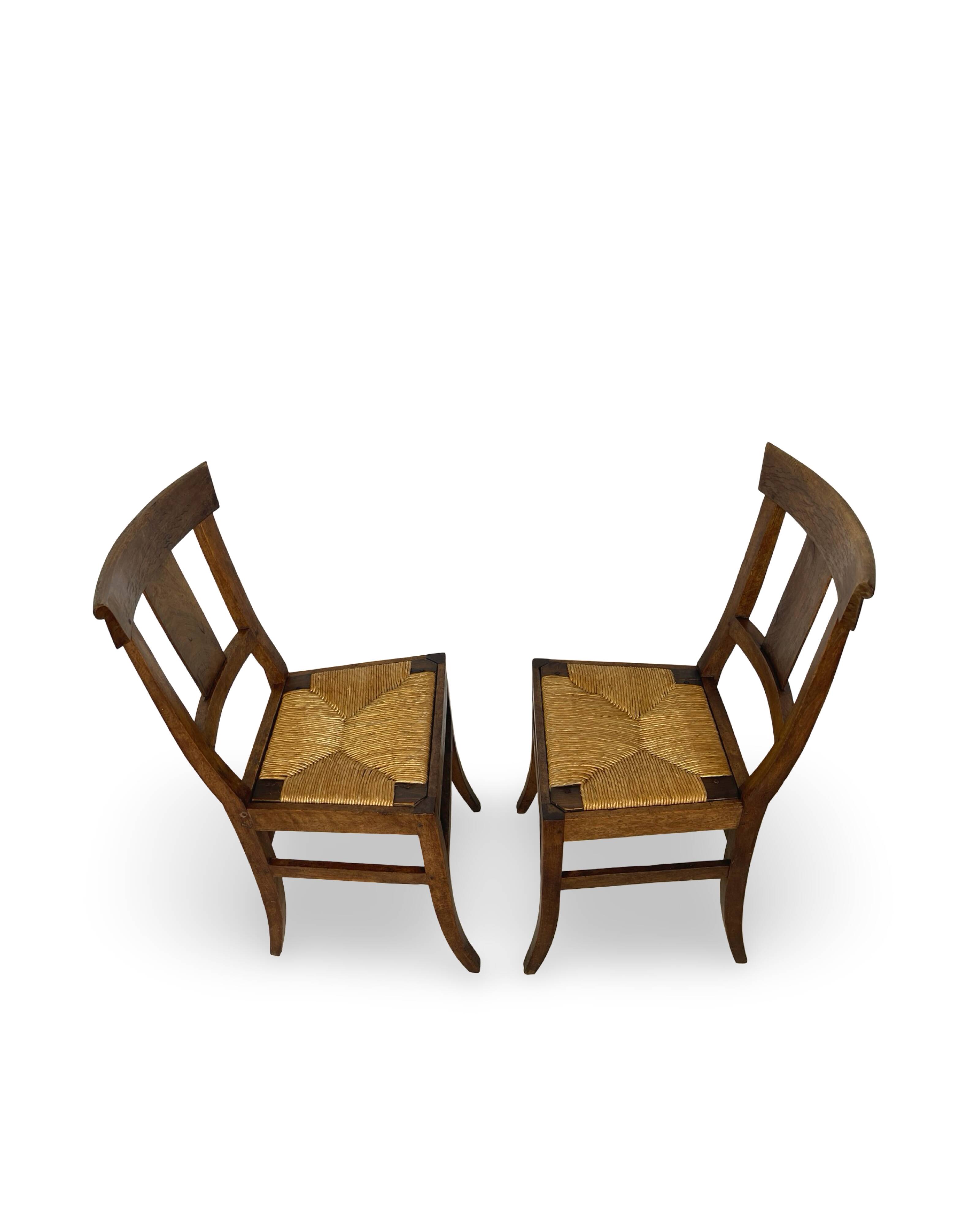 italian rustic chairs 1890s