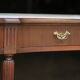 Superbe console en acajou et marbre (début XXeme).