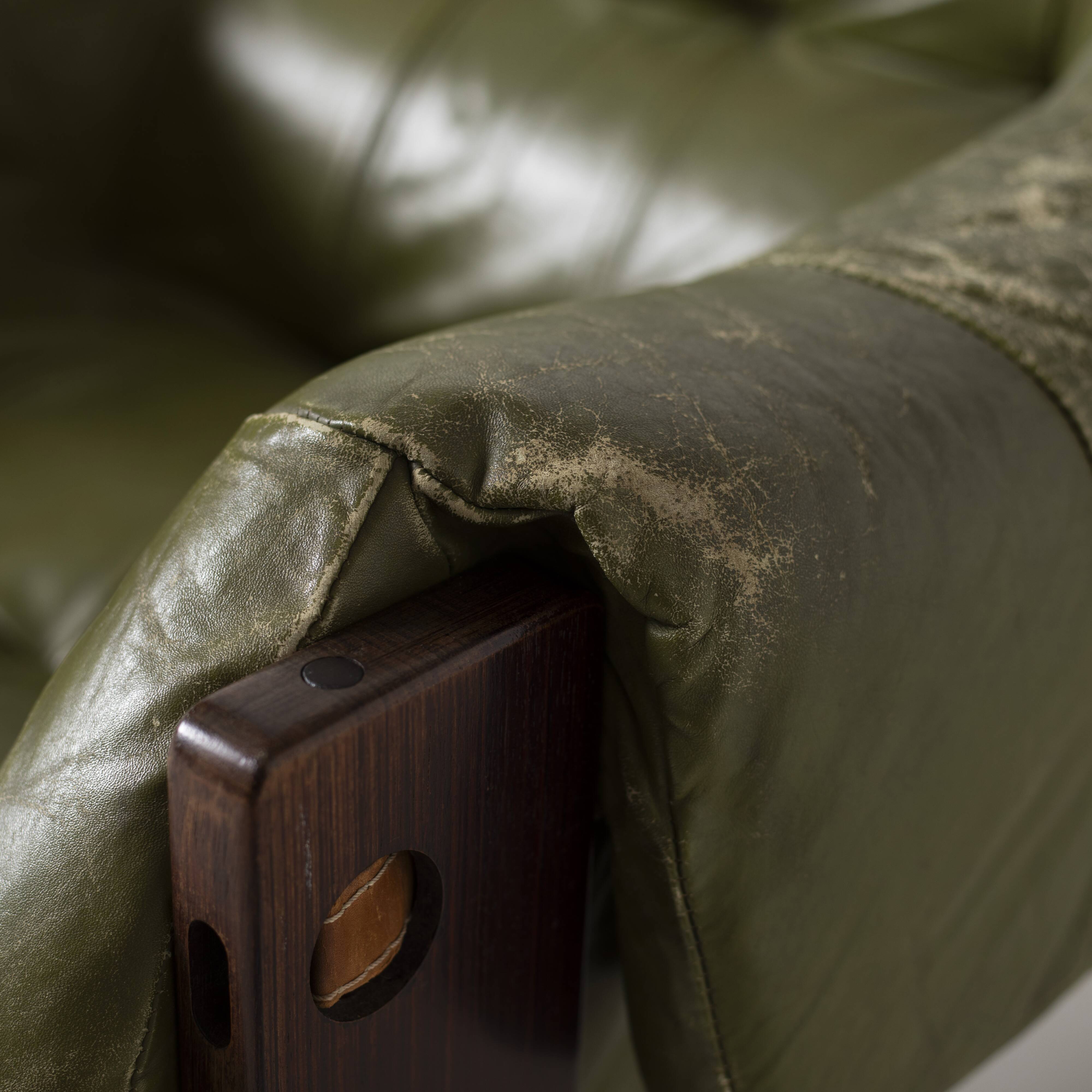 Percival Lafer MP97 pair of Lounge Chairs Brazil 1970s