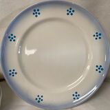 Set of 6 plates the Salins model Emilie
