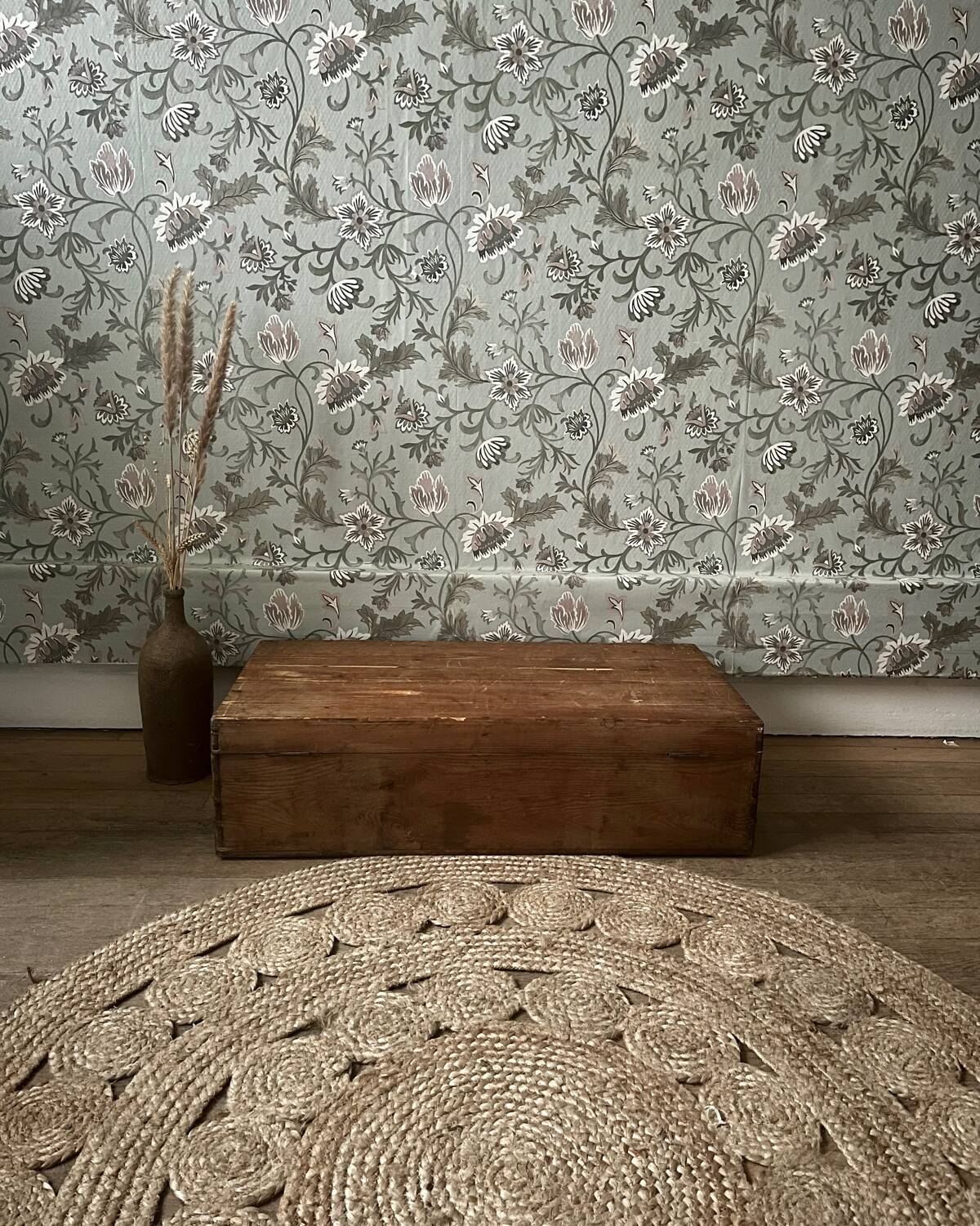 Coffre vintage de rangement