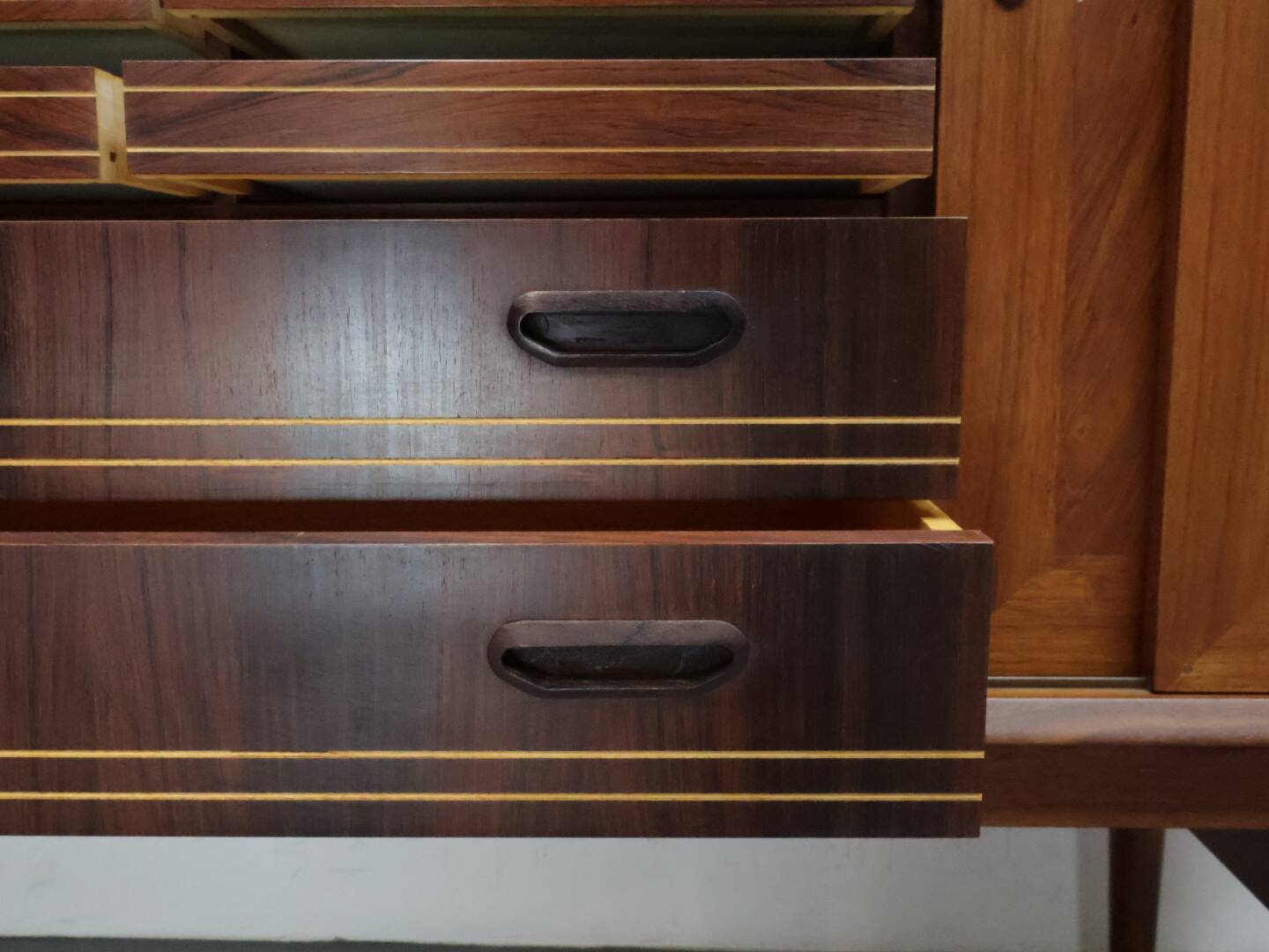 Vintage wandmeubel teak Deens