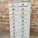 Industrial workshop furniture with vintage drawers 1930