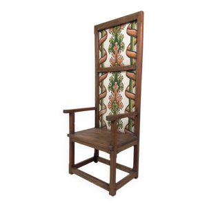 Fauteuil ancien à dossier