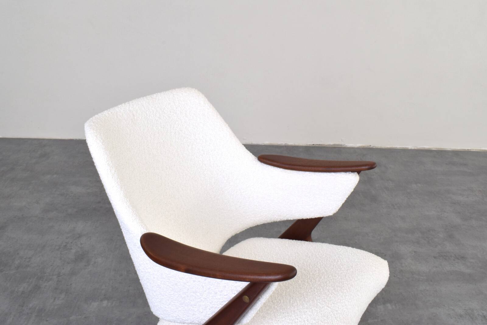 Fauteuils Mid-Century en Teck Knott de Brunstad Møbelfabrikk, Norvège, 1960