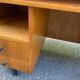 Scandinavian desk from the 50s/60s in wood 130cm