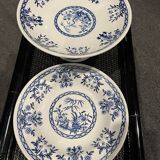 Assiette et plat compotier Luneville
