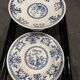 Luneville plate and compote dish
