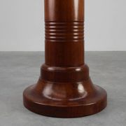 Sculptural Art Deco solid Wooden Pedestal, France ca. 1925