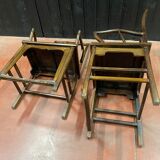 Pair of 19th century dignitary armchairs