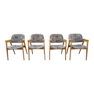 Lot de 4 chaises accoudoir