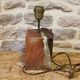 Lamp base in stoneware - Alain Fichot - La Margelle